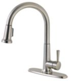Peerless� Pull Down Kitchen Faucet, Brushe...