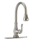 Cuisinart Elisa Brushed Nickel Pull Down Kitchen Faucet