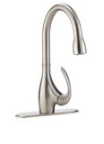 Cuisinart Mallard Brushed Nickel Pull Down Kitchen Faucet