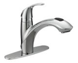 Danze Bravo Chrome Pull Out Kitchen Faucet