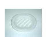Plastic Soap Dish, White