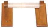 Toilet Paper Holder, Oak