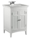 Debbie Travis White Vanity