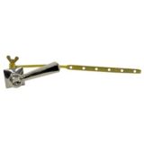 Bella Chrome Toilet Tank Lever with Microban