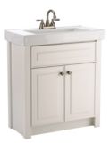 For Living Davenport 30-in White Bathroom ...