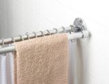 Chrome Shower Rod, 72-inch.