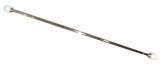 Shower Curtain Rod, White/Chrome