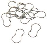 Shower Curtain Chrome Rings
