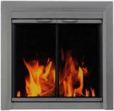 Glass Door Fire Screen for Wood-Burning Fi...