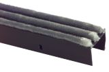 Door Bottom with Synthetic Fibres, Brown