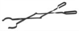 Black Scissor Tongs