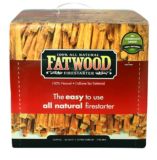 Fatwood Starter Log
