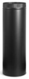 Imperial Black Matte Stove Pipe, 8 x 24-in