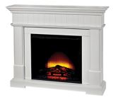 Clairemont White Fireplace, 1400 W