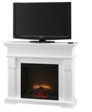 Clairemont White Fireplace, 1400 W