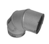 Pellet Pipe Elbow 3x90-in (8x229cm)