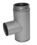 Pellet Pipe Tee 3-in (8cm)