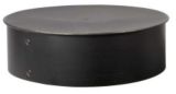Imperial Black Matt End Cap (No Crimp)