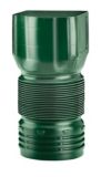 Expandable Downspout Adaptor, 3 x 4-in
