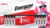 Energizer Alkaline Battery, AAA16
