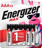 Energizer Max Batteries, AAA12