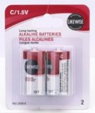 Likewise C Batteries 2 Pack