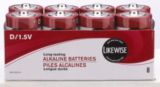 Likewise D Batteries 8 Pack