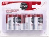 Likewise D Batteries 4 Pack