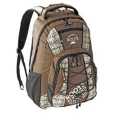 roots blue backpack
