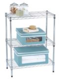 3-Tier Chrome Wire Shelf