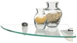 Home Collections Glass Shelf, Corner