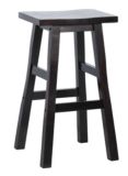 For Living Shinto Stool, Dark Espresso