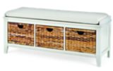 For Living Verona Wicker Entrance Bench