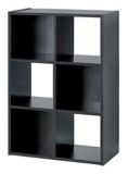 Meuble For Living, 6 compartiments, brun f...