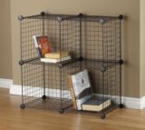 4-cube Wire Shelf