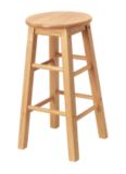 Tabouret de bar en bois naturel Simplicity