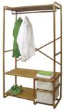 Deluxe Bamboo Garment Rack