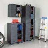 Keter 2-Tone Tall Utility Cabinet