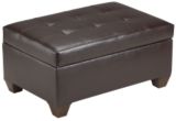 Banc/table basse Debbie Travis, cuir