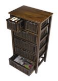 Commode en osier fonc� Collection Maison, ...