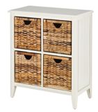 For Living Verona Wicker 4 Drawer Chest