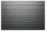Tapis en vinyle noir, 3 x 5 pi