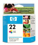 HP Ink # 22 Tri-colour Inkjet Print Cartridge