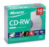 Memorex 10-pack CD-RW