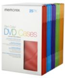 Memorex DVD Cases, 25-pack