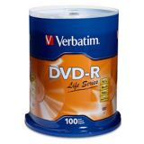 100-Pc. 16x DVD-R Blank Media Spindle