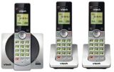 Vtech DECT 6.0 Cordless Telephone Set, 3-Handsets
