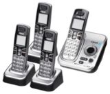 4-Handsets Cordless Phone System
