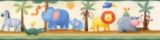 Jungle Adventures Wall Border, 5-in x 15-ft