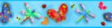 Jelly Bugs Wall Border, 5-in x 15-ft
